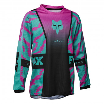Maglia Cross FOX 180 Nuklr Teal Bambino