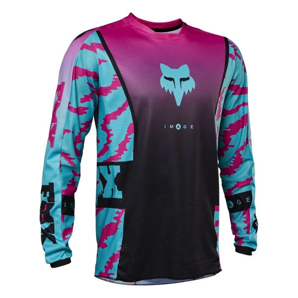 Maglia Cross FOX 180 Nuklr Teal