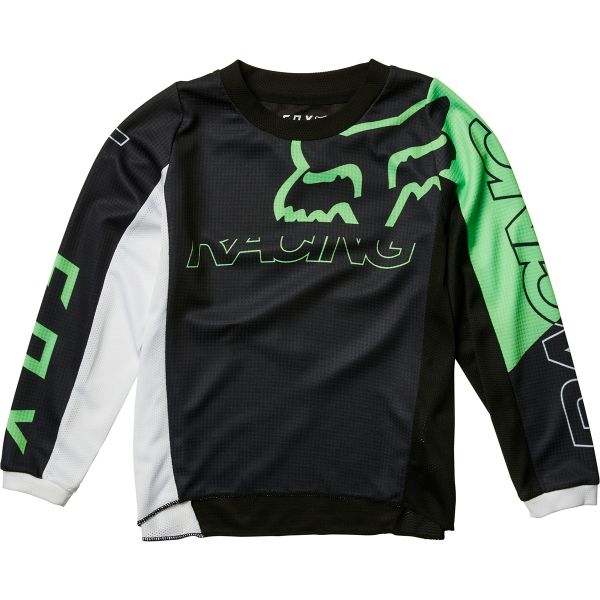 Maglia Cross FOX 180 Skew Black Green Kids Maglia Cross FOX 180 Skew Black Green Kids