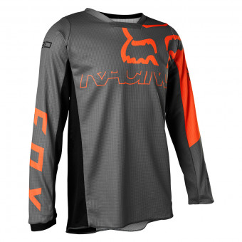 Maglia Cross FOX 180 Skew Ptr Bambino