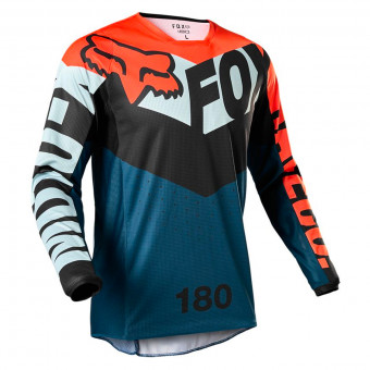 Maglia Cross FOX 180 Trice Grey Orange