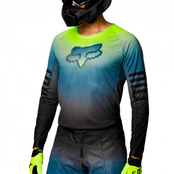 Maglia Cross FOX Airline Reepz Black Yellow