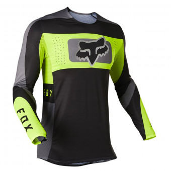 Maglia Cross FOX Flexair Mirer Black Yellow