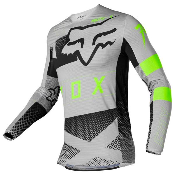 Maglia Cross FOX Flexair Riet Steal Grey