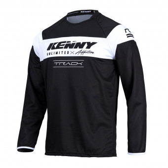 Maglia Cross Kenny Track Raw Black Jersey