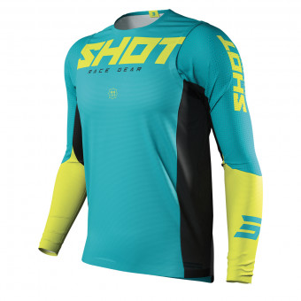 Maglia Cross SHOT Aerolite Airflow Lime