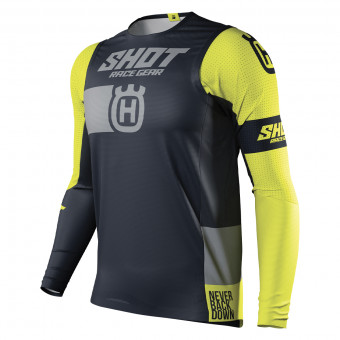 Maglia Cross SHOT Aerolite Husqvarna Dark Grey