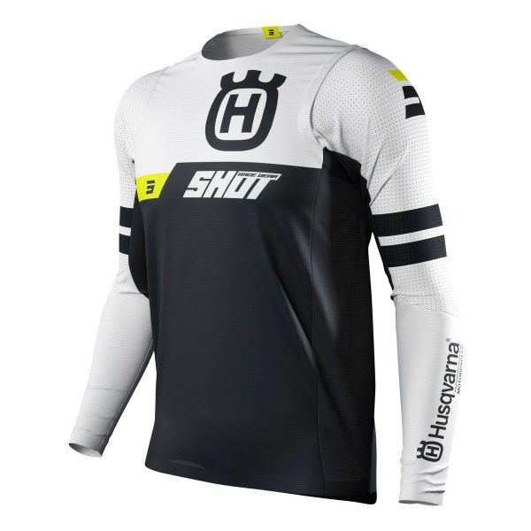 Maglia Cross SHOT Aerolite Husqvarna Limited Edition 2022 Black Maglia Cross SHOT Aerolite Husqvarna Limited Edition 2022 Black