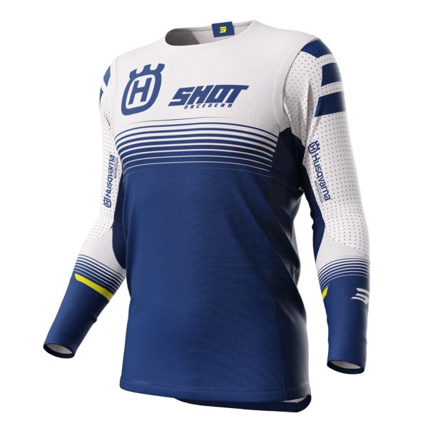 Maglia Cross SHOT Aerolite Husqvarna Limited Edition 2023 Blue