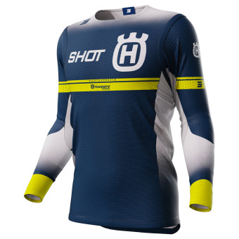 Maglia Cross SHOT Aerolite Husqvarna Limited Edition 2024 Blue Maglia Cross SHOT Aerolite Husqvarna Limited Edition 2024 Blue