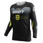 Maglia Cross SHOT Aerolite Hva 26 Nero Grigio