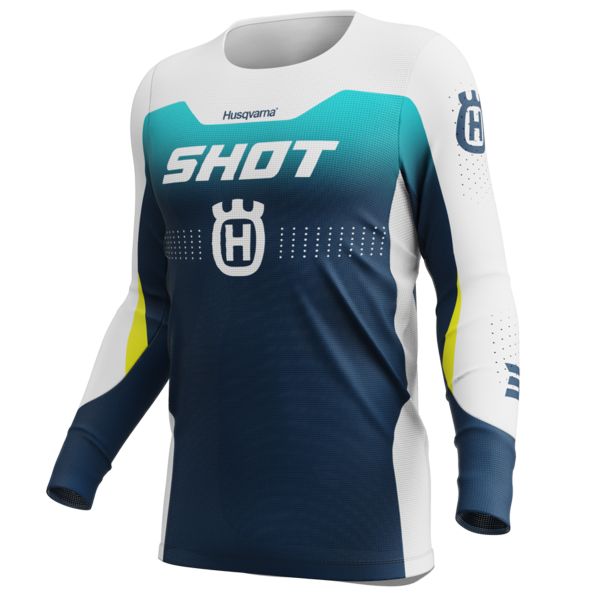 Maglia Cross SHOT Aerolite Hva 26 Blu