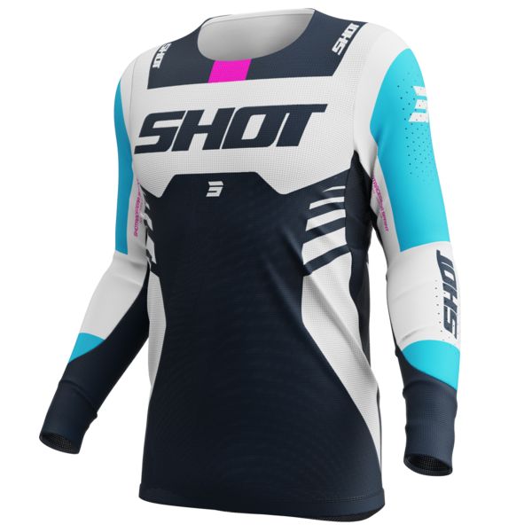 Maglia Cross SHOT Aerolite Sprint Blu