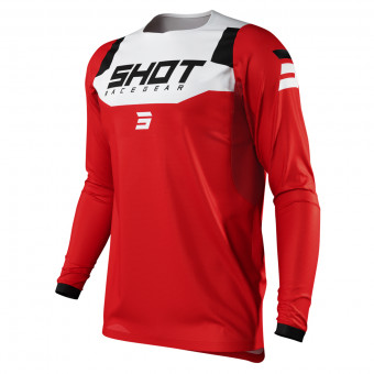 Maglia Cross SHOT Contact Chase Red