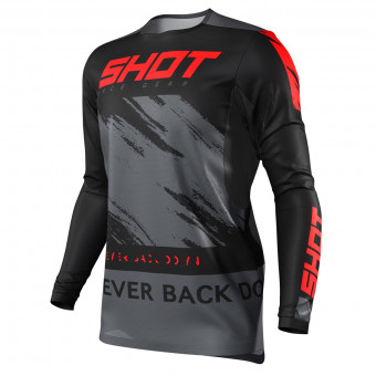 Maglia Cross SHOT Contact Draw Red