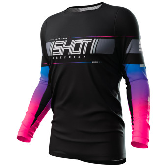Maglia Cross SHOT Contact Indy Black