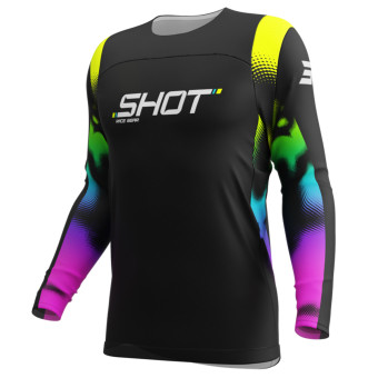Maglia Cross SHOT Contatto Kid Nitro Black