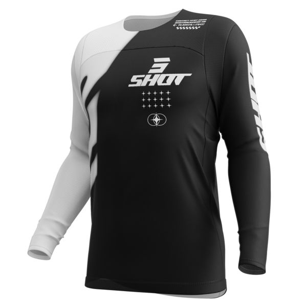 Maglia Cross SHOT Contatto Myst Black