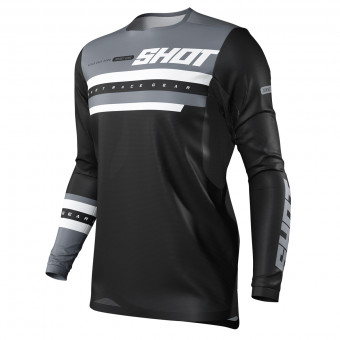Maglia Cross SHOT Contact Shining Black