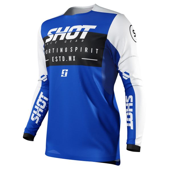 Maglia Cross SHOT Contact Spirit Blue