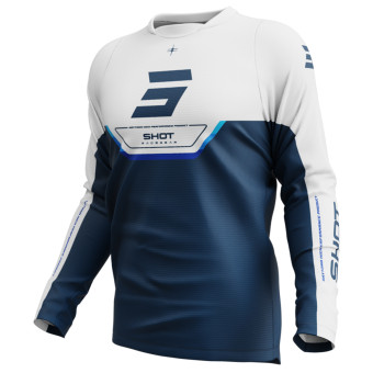 Maglia Cross SHOT Devo Daytona Blu