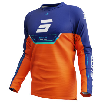 Maglia Cross SHOT Devo Daytona Arancione