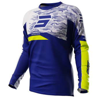 Maglia Cross SHOT Devo Matrix Blue