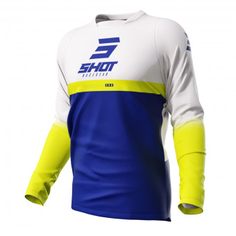 Maglia Cross SHOT Devo Reflex Blue