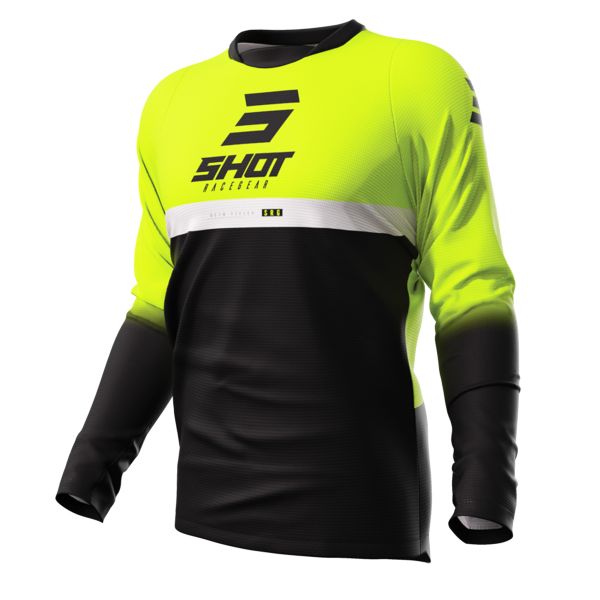Maglia Cross SHOT Devo Reflex Neon Yellow