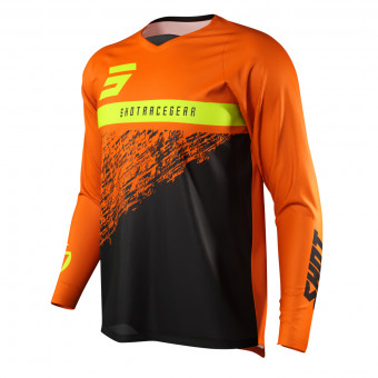 Maglia Cross SHOT Devo Roll Orange Bambino