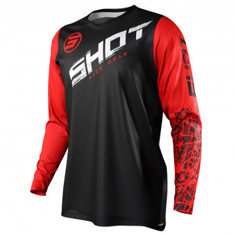 Maglia Cross SHOT Devo Slam Red
