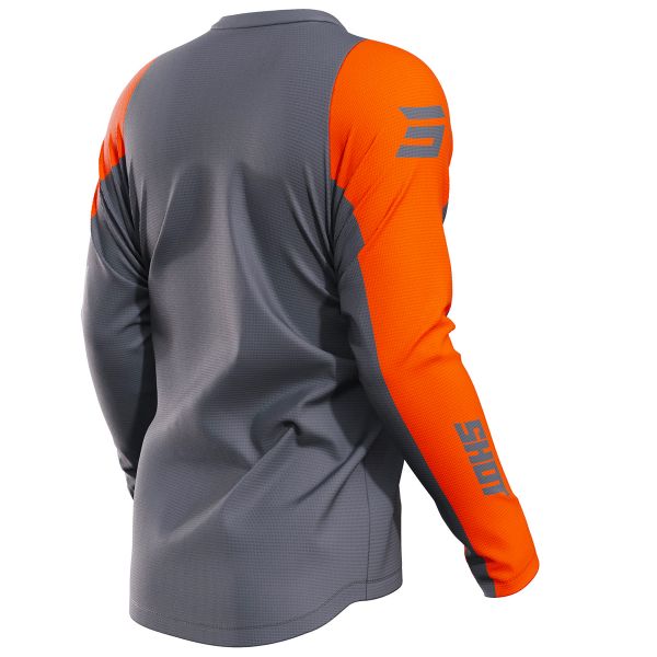 Maillot Cycliste Vintage Ets THEO LOUSSOT TAULE - Orange - Taille L - Années 70