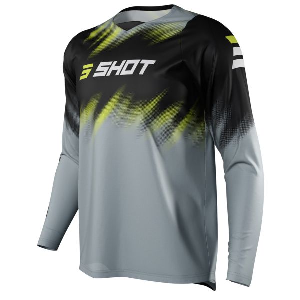 Maglia Cross SHOT Devo Versus Grey Bambino