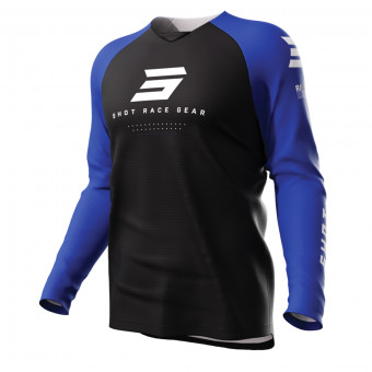 Maglia Cross SHOT Raw Escape Royal Bue
