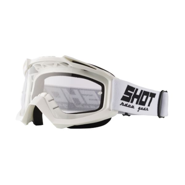 Maschera Cross SHOT Assault White