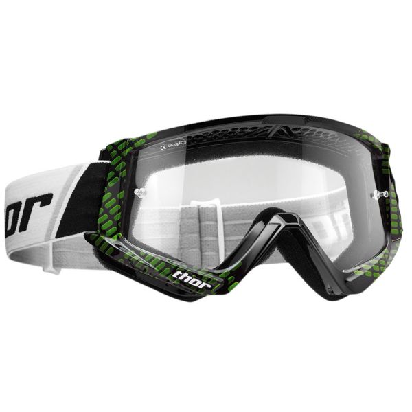 Maschera Cross Thor Combat Cap Black Lime