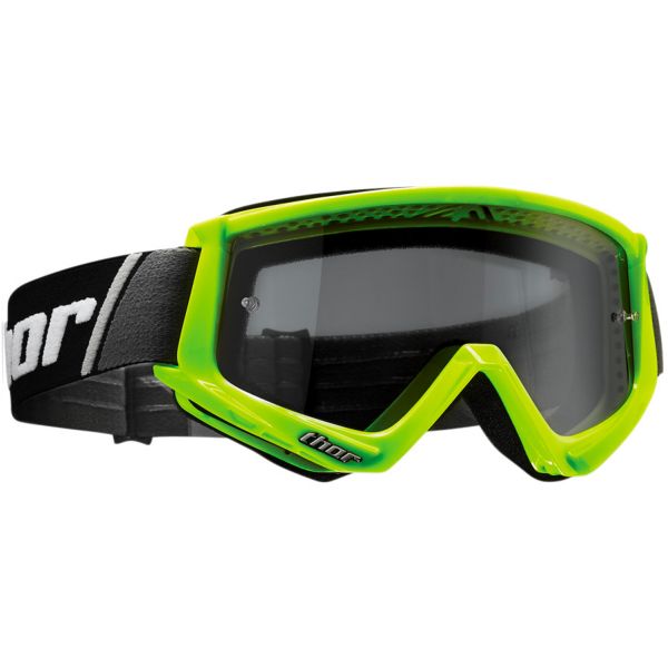 Maschera Cross Thor Combat Sand Fluo Green Black