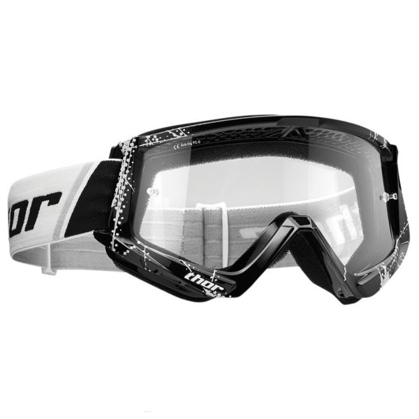 Maschera Cross Thor Combat Web Black White