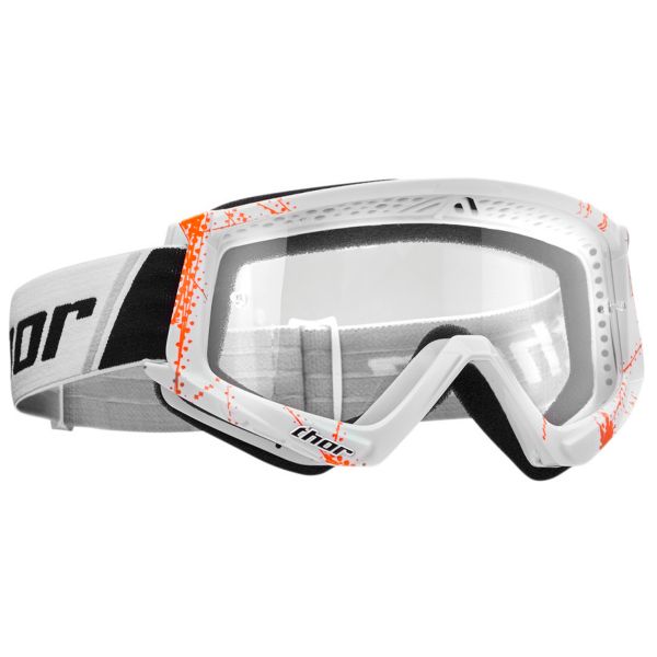 Maschera Cross Thor Combat Web Orange White