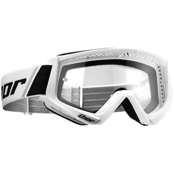 Maschera Cross Thor Combat Whte Black
