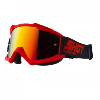 Maschera Cross SHOT Iris Red Iridium Red Maschera Cross SHOT Iris Red Iridium Red