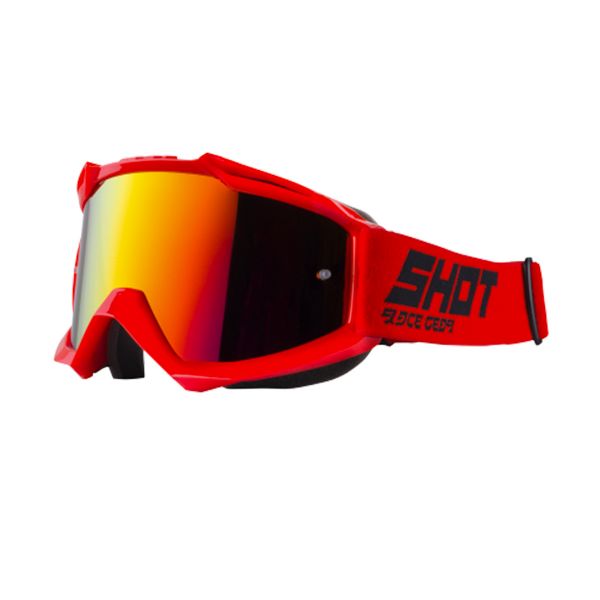 Maschera Cross SHOT Iris Red Matt Iridium Red