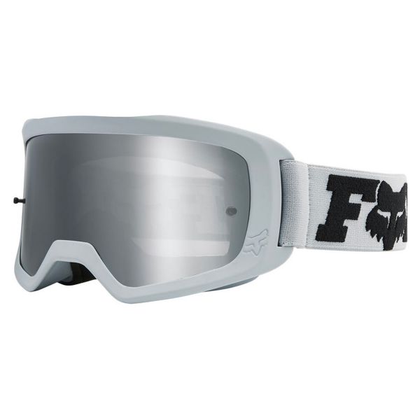 Maschera Cross FOX Main II Linc Light Grey Chrome Mirror Lens