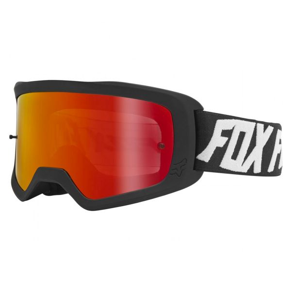 Maschera Cross FOX Main II Wynt Black Red Mirror Lens