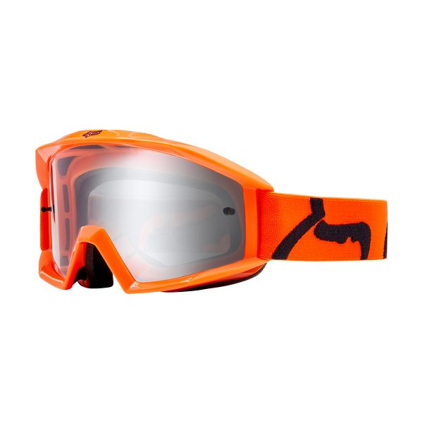 Maschera Cross FOX Main Race Arancione Bambino