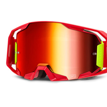 100% Armatic Rouge - Visiera rosso specchio