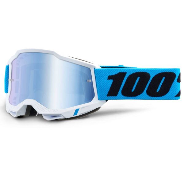 Maschera Cross 100% Accuri 2 Novel Bambino - Iridium Blu