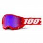 Maschera Cross 100% Accuri 2 Red - Iridium Rosso Blu