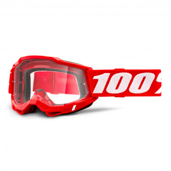 Maschera Cross 100% Accuri 2 Red Maschera Cross 100% Accuri 2 Red