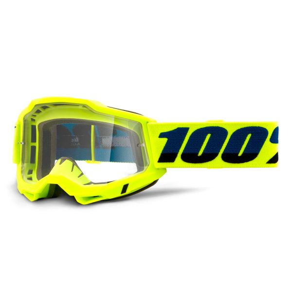 Maschera Cross 100% Accuri 2 Yellow